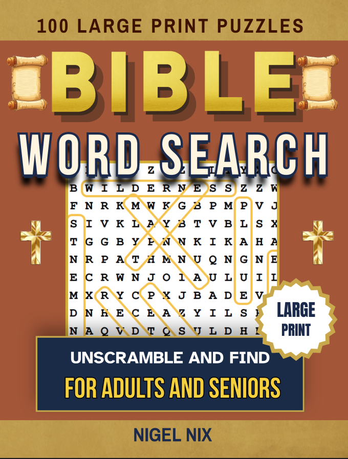 Bible Word Search Puzzle Book