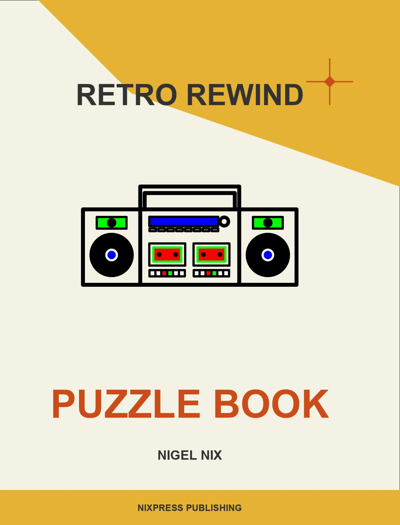 Retro Rewind Puzzle Book