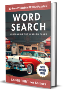 3d cover large word search book cover